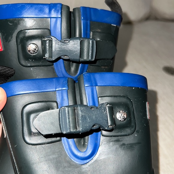 Hunter Rain Boots (Toddler) Navy - Picture 9 of 9